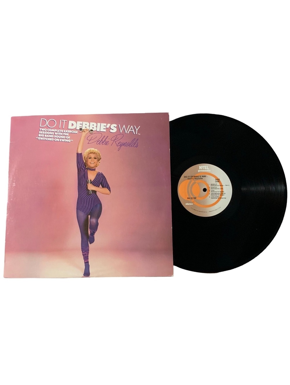 Do It Debbie's Way by Debbie Reynolds - Exercise Program Vinyl Record LP